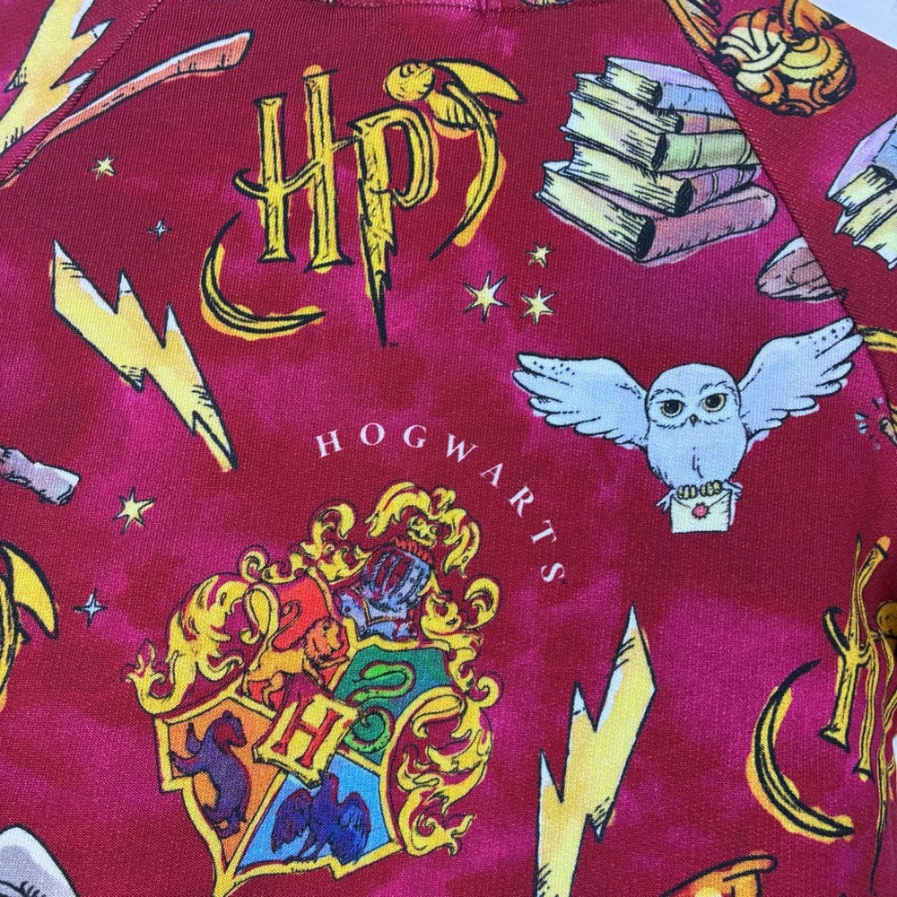 NWT Harry Potter Bums and Roses matching lounge set size 2T - Picture 4 of 9